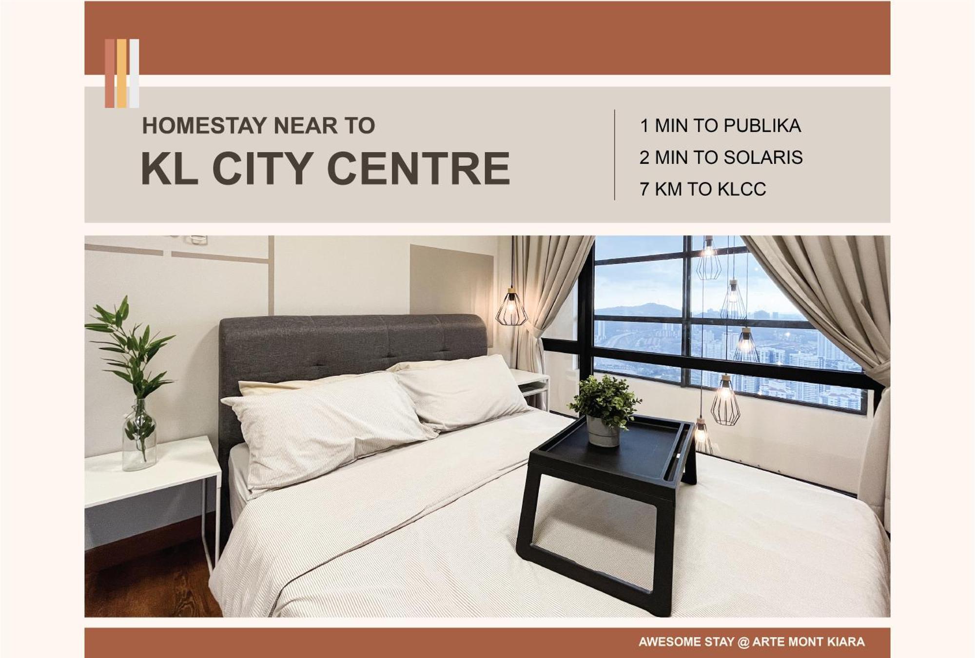 Nj Homestay At Arte Mont Kiara Куала-Лумпур Екстер'єр фото